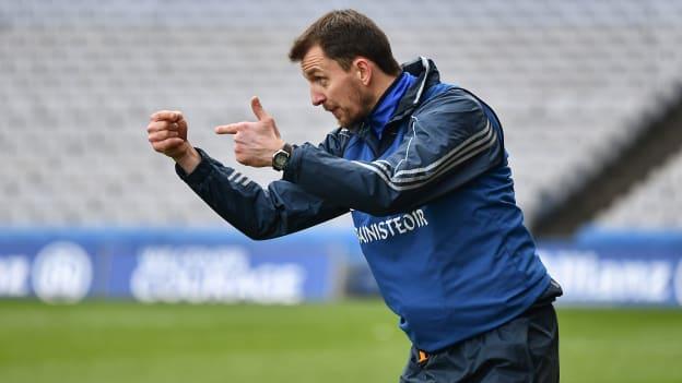 Laois manager John Sugrue pictured at Croke Park on Saturday.