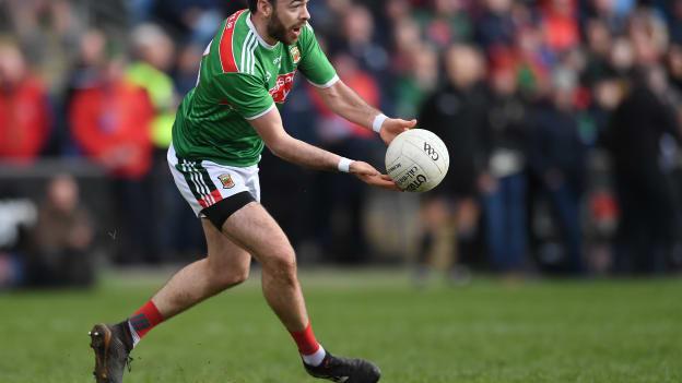 Kevin McLoughlin was an instrumental figure as Mayo defeated Monaghan at Elverys MacHale Park.