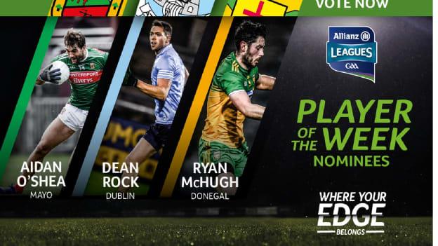 GAA.ie Footballer of the Week nominations.