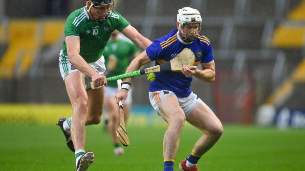 Limerick's Gearoid Hegarty in action against Tipperary's Brendan Maher in the recent Munster SHC semi-final. 