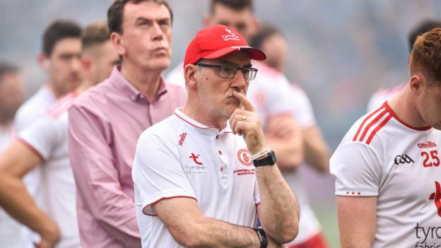 Tyrone manager Mickey Harte pictured following Sunday's All Ireland SFC Final at Croke Park.