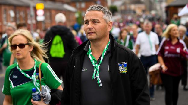 Former Limerick manager TJ Ryan pictured before the 2018 All Ireland SHC Final.