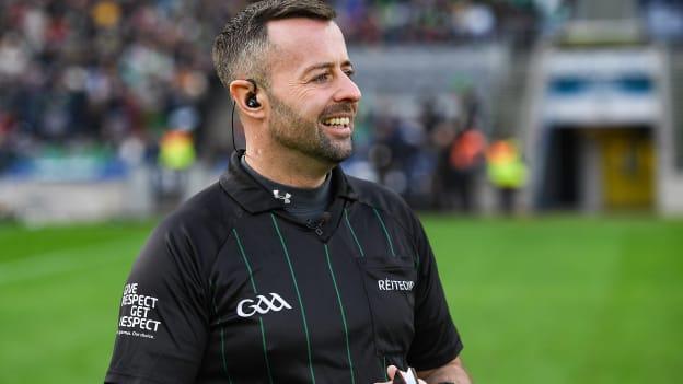 David Gough will referee the 2023 All-Ireland SFC Final between Dublin and Kerry. 