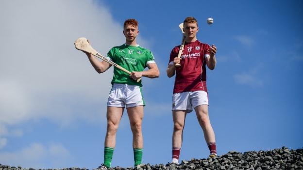 Cian Lynch, Limerick, and Thomas Monaghan, Galway, pictured ahead of the Bord Gais Energy All Ireland Under 21 Semi-Final.