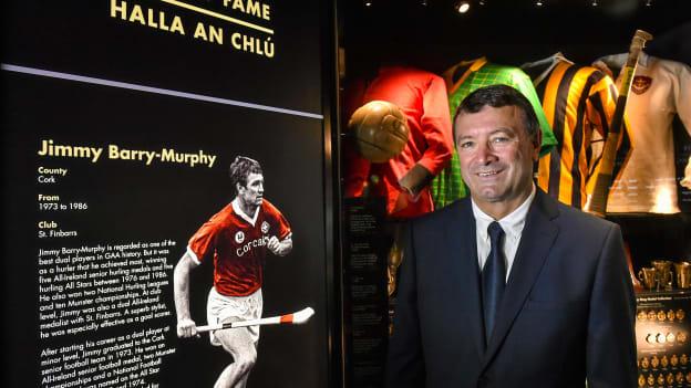 Cork's Jimmy Barry Murphy pictured at his induction into the GAA Museum Hall of Fame.