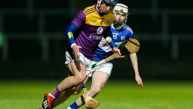 Wexford's Kevin Foley in Allianz Hurling League action against Laois at MW Hire O'Moore Park.