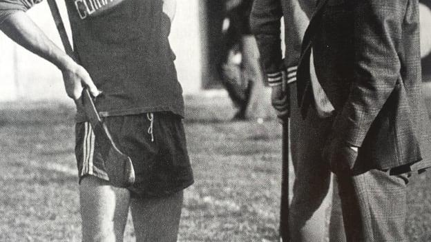 Two Cork legends, Jimmy Barry-Murphy and Christy Ring.