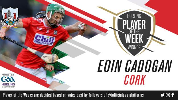 GAA.ie Hurler of the Week Eoin Cadogan.