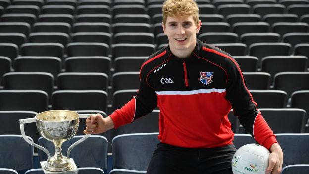 Daniel Flynn pictured ahead of the draw for the Top Oil Br Bosco Cup at Croke Park.