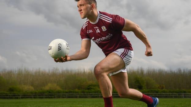 Galway captain Damien Comer pictured at the launch of the Connacht Senior Football Championship.