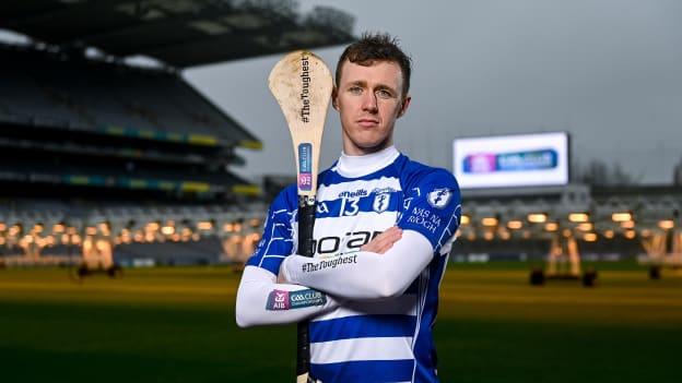Naas' Brian Byrne pictured ahead of the AIB All Ireland Club Intermediate Hurling Final.