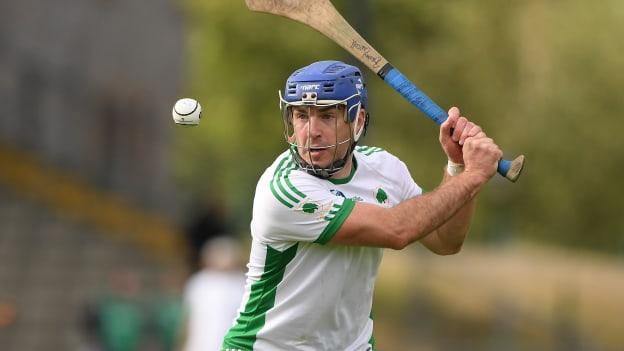 Experienced Coolderry forward Brian Carroll in Offaly SHC action.