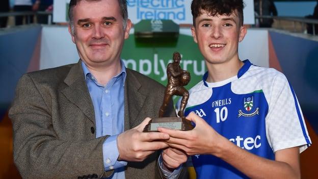 Monaghan's Aaron Mulligan was man of the match in the 2018 Electric Ireland Ulster Minor Final.