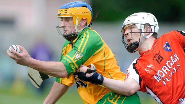 Mickey McCann in Ulster SHC action for Donegal against Armagh in 2009.