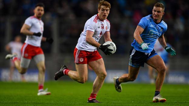 Tyrone and Dublin will meet in Division 1 of the Allianz Football League on Sunday. 