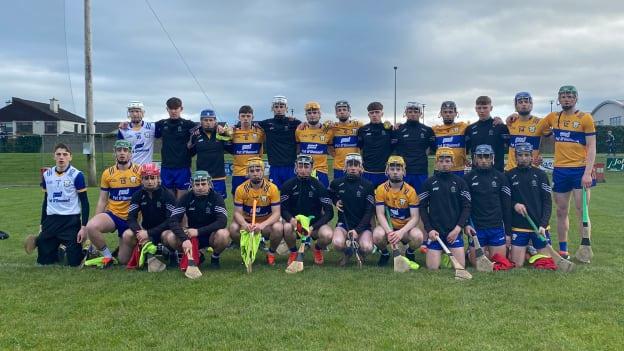 The Clare minor hurlers pictured before their Electric Ireland Munster championship clash with Limerick. 
