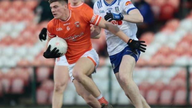 Monaghan proved too strong for Armagh in the EirGrid Ulster U20 football championship quarter-final this evening. 