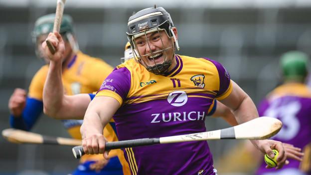 Lee Chin of Wexford during the Allianz Hurling League Division 1 Group A match between Wexford and Clare at Chadwicks Wexford Park in Wexford. Photo by Seb Daly/Sportsfile.
