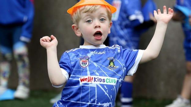 A young Mount Sion GAA club member enjoying the Well!Kids programme. Photograph by Noel Browne. 