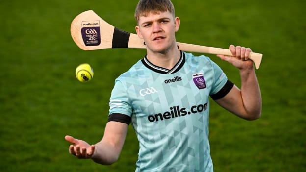 Offaly U20 hurler Cathal King in attendance at UPMC Nowlan Park in Kilkenny as oneills.com, leading online sportswear retailer, with the GAA are delighted to announce the third year of their U20 GAA All-Ireland Hurling Championship sponsorship deal. Photo by David Fitzgerald/Sportsfile.