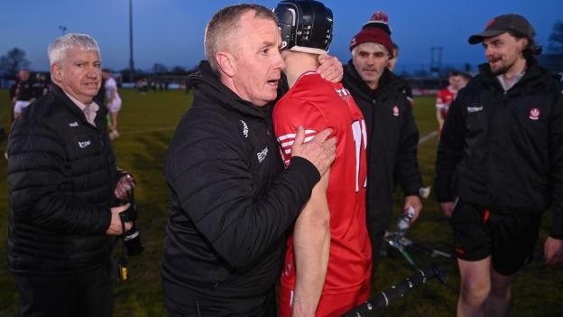 Johnny McGarvey guided Derry to Allianz Hurling League Division 2B glory last month. Photo by Ben McShane/Sportsfile