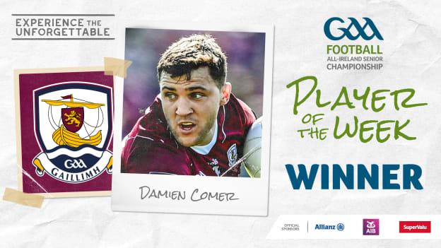 Damien Comer voted GAA.ie Footballer of the Week