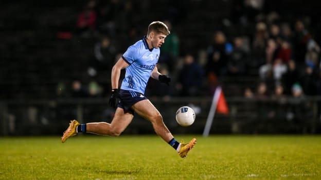 The promising Greg McEneaney in action for Dublin. Photo by Stephen McCarthy/Sportsfile
