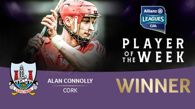 Cork's Alan Connolly is this week's GAA.ie Hurler of the Week. 