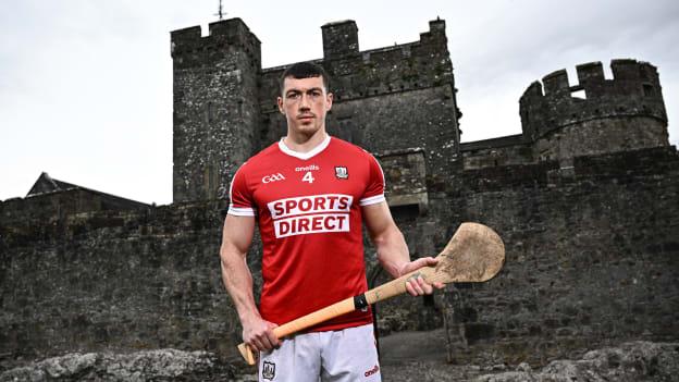Cork hurler Sean O’Donoghue pictured at the launch of the Munster GAA Senior Hurling and Football Championship 2024 at Cahir Castle in Tipperary. Photo by Harry Murphy/Sportsfile.