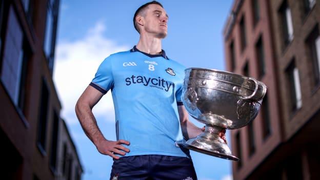 Staycity Aparthotels are supporting Dublin GAA in all four codes of the game for the upcoming All-Ireland Championships. Pictured is Dublin footballer Brian Fenton.