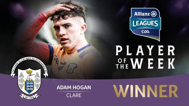 Adam Hogan voted GAA.ie Hurler of the Week