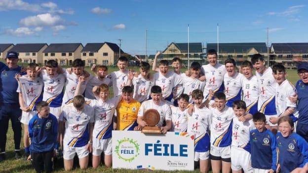 The Tralee Parnells team that won the 2022 John West Féile na nGael Division 3 hurling title. 