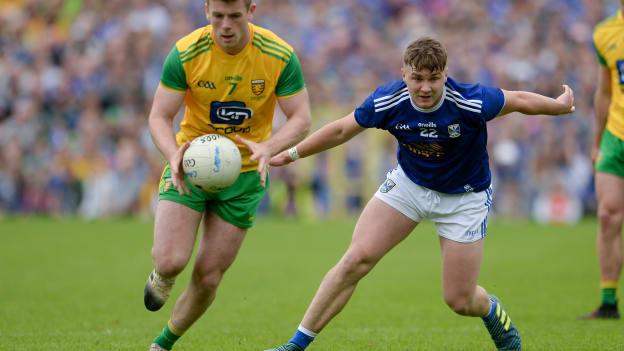Donegal's Eoghan Ban Gallagher in action during the Ulster SFC Final at St Tiernach's Park.