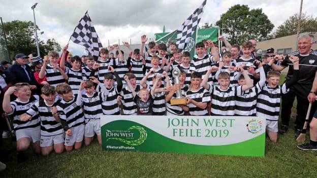 The Turloughmore team that won the John West Féile na nGael Division 1 Hurling title. 
