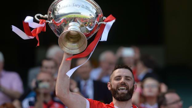 Shane Callan captained Louth to Lory Meagher Cup glory in 2016.