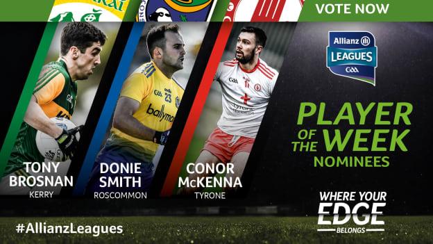 GAA.ie Footballer of the Week nominations.
