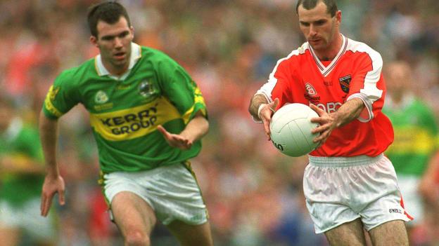 Armagh's Steven McDonnell in action during the 2002 All Ireland SFC Final against Kerry at Croke Park.