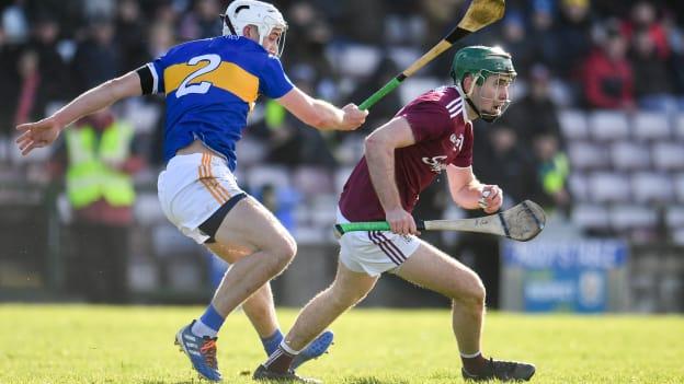 Brian Concannon impressed for Galway against Tipperary at Pearse Stadium.