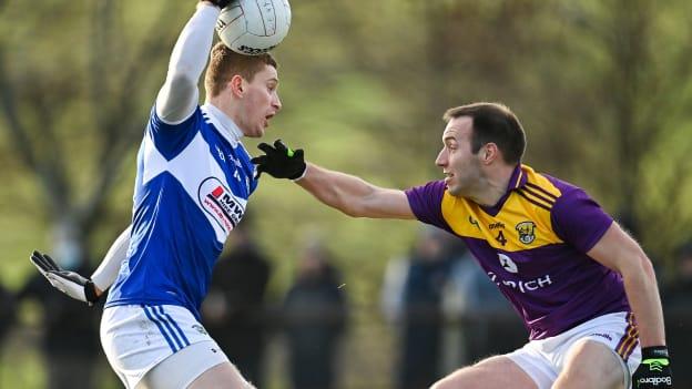 Evan O'Carroll's goal made life much easier for Laois against Wexford this afternoon. 