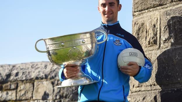 James McCarthy pictured in 2016 with the Sam Maguire Cup. 