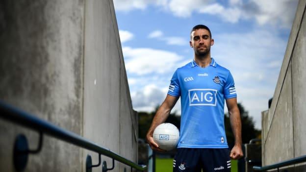 James McCarthy pictured as Dublin's main sponsor AIG Insurance officially unveiled their new O’Neill’s playing kit yesterday at the home of Dublin GAA Parnell Park.