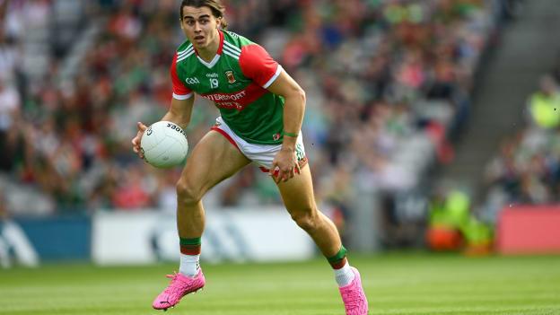 Oisin Mullin makes his first appearance of the year for Mayo in their Allianz Football League Division 1 clash with Dublin. 