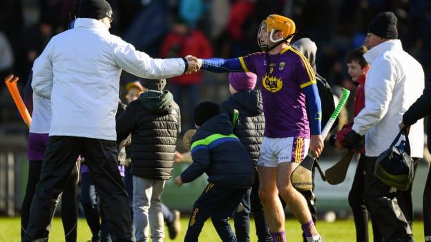 Kevin Foley following Wexford's Allianz Hurling League win over Kilkenny on Sunday.