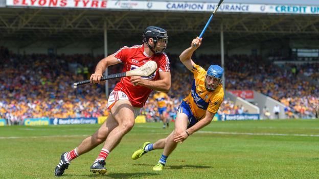 Christopher Joyce in action for the Cork hurlers against Clare in the Munster SHC Final. 
