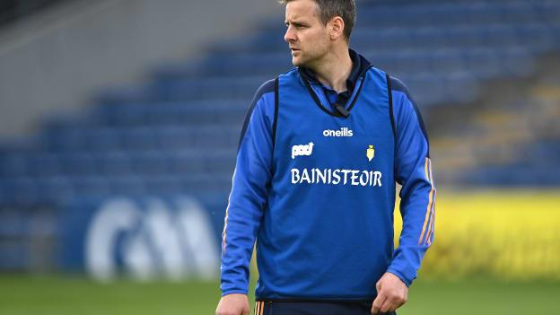 Clare minor hurling manager, Brian O'Connell. 