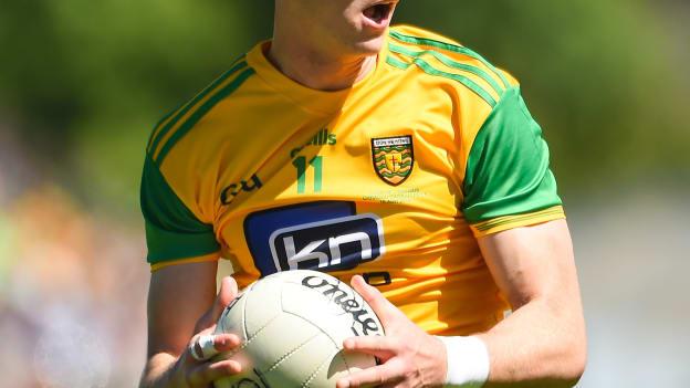 Michael Langan top-scored for Donegal in their Allianz Football League Division 2 victory over Clare. 