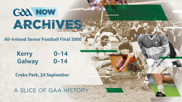 2000 All-Ireland Senior Football Championship Final - Draw