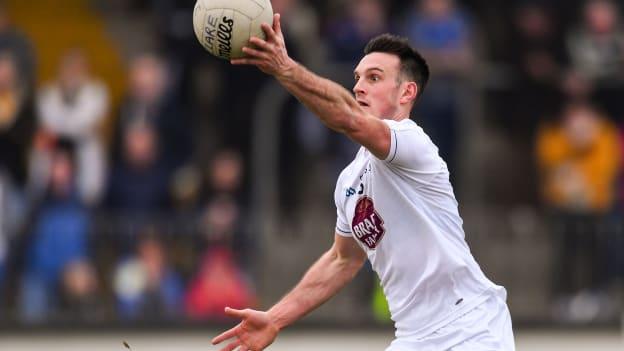 Kildare captain Eoin Doyle in action during the Allianz Football League Division Two game against Clare.