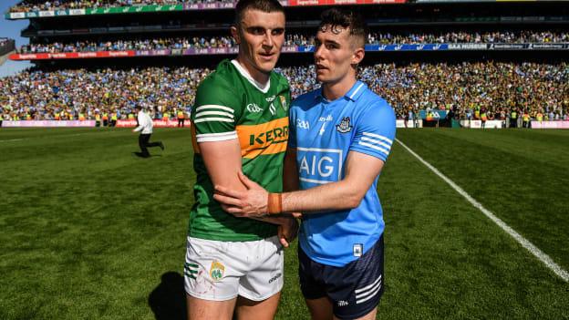 Kerry's Seán O'Shea and Dublin's Lee Gannon are both nominated for a PwC All Star award.