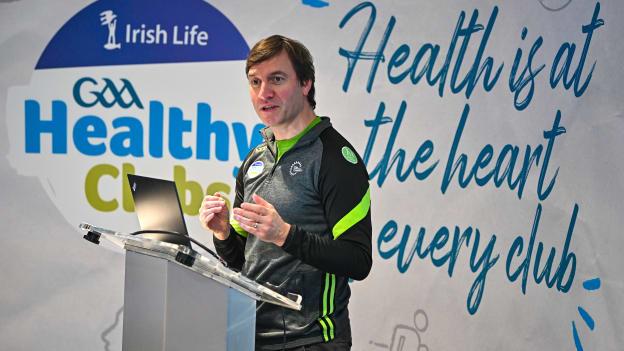 In attendance at the Irish Life GAA Healthy Clubs Social Return of Investment evaluation report launch is GAA community and health manager Colin Regan, at Croke Park in Dublin. Photo by Seb Daly/Sportsfile. 